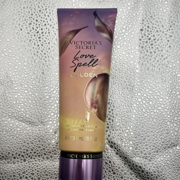 NEW Victoria’s Secret LOVE SPELL GOLDEN Lotion 8 fl oz Discontinued Fragrance - Picture 1 of 2